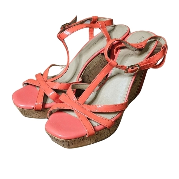 Antonio Melani Selmaa Meloncita Wedges - Picture 1 of 7